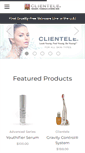 Mobile Screenshot of clientelebeauty.com